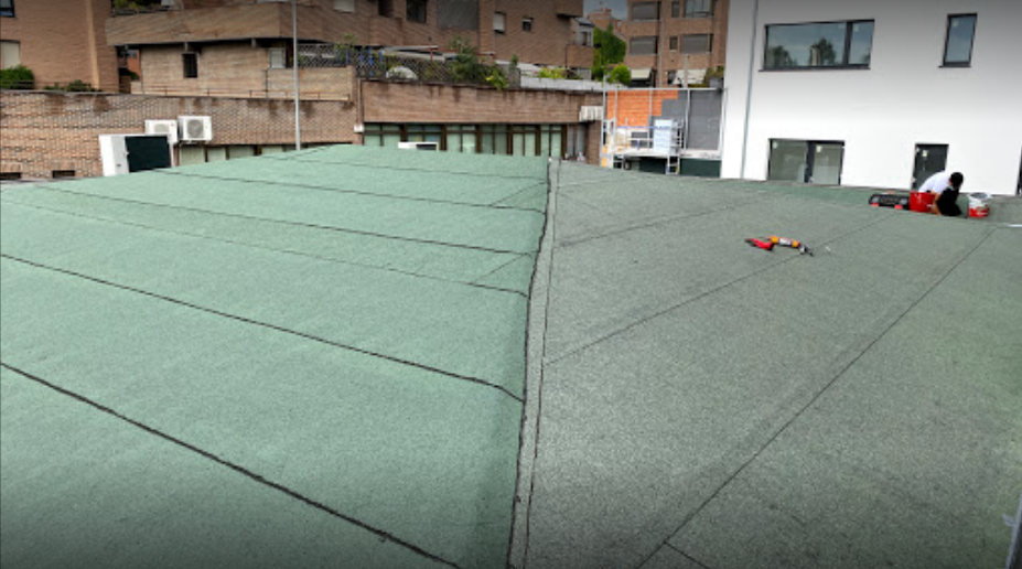 Impermeabilización tela asfática terrazas, cubiertas, pérgolas